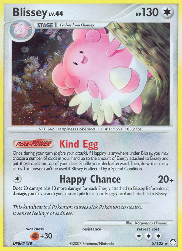 Mysterious Treasures Holo Blissey #5/123